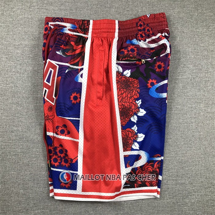 Short Philadelphia 76ers Lunar New Year Mitchell & Ness Just Don Rouge